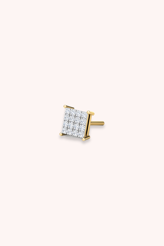 MATRIX EAR STUD FOR MEN