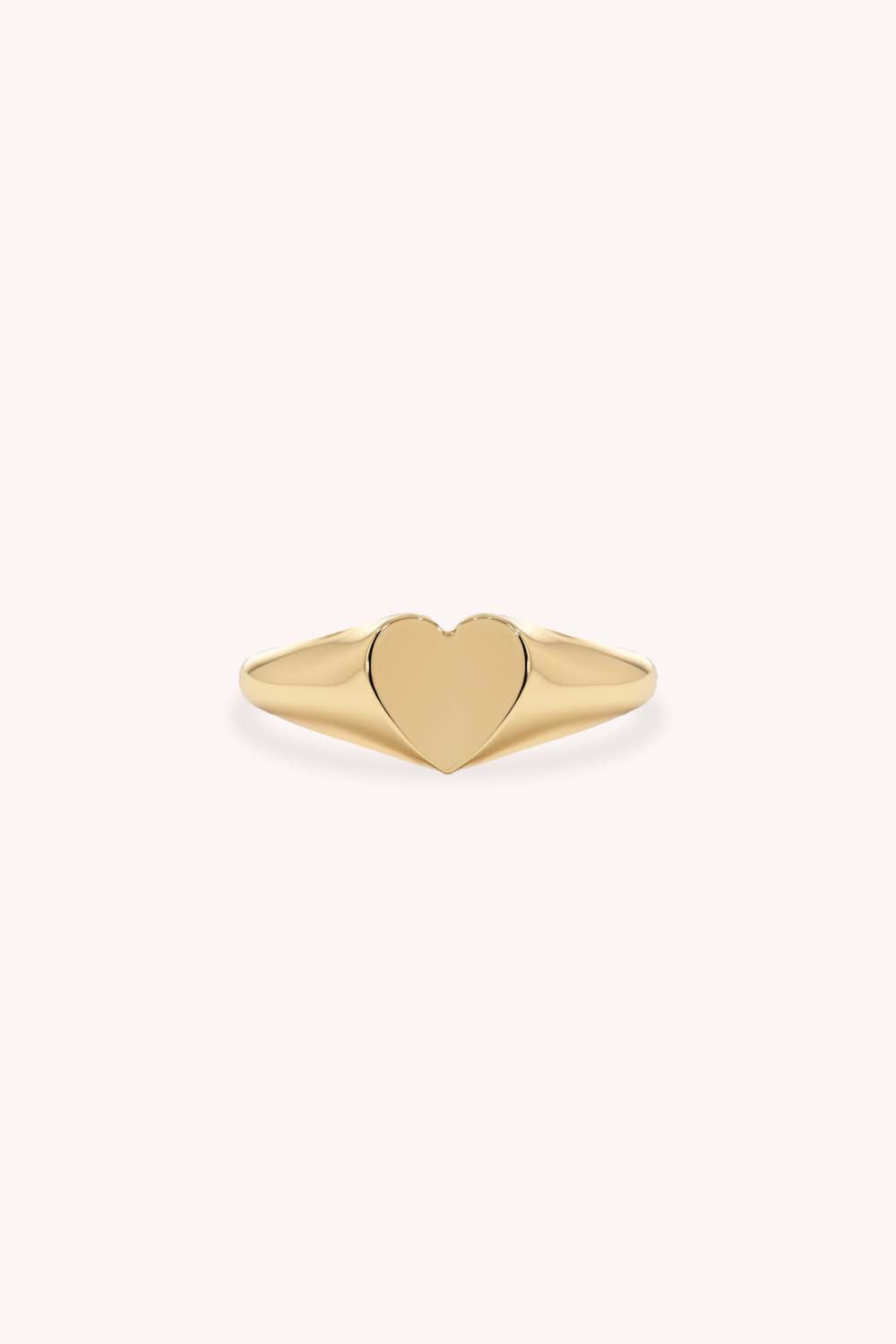 HEART SIGNET RING