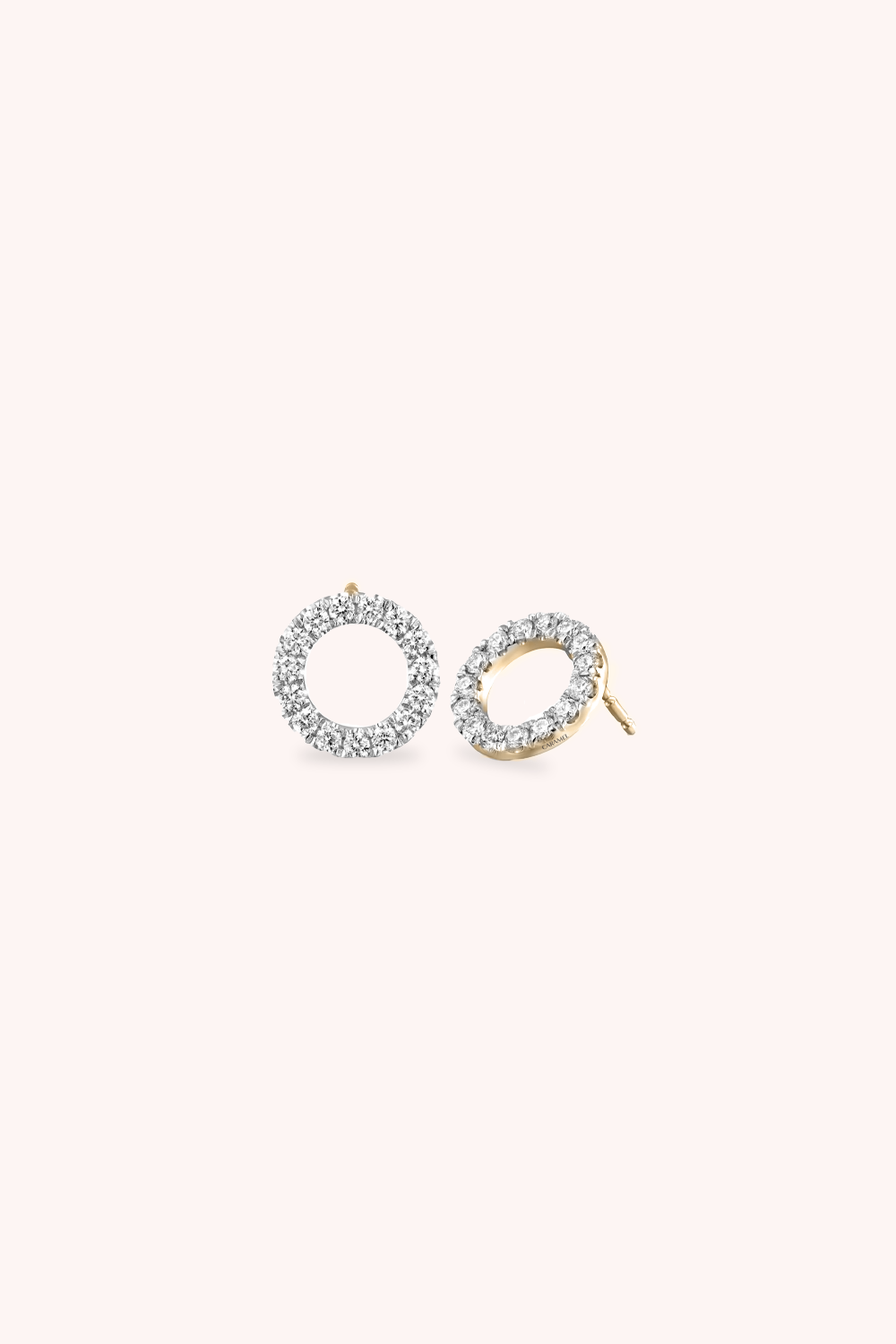 DIAMOND HALO STUDS