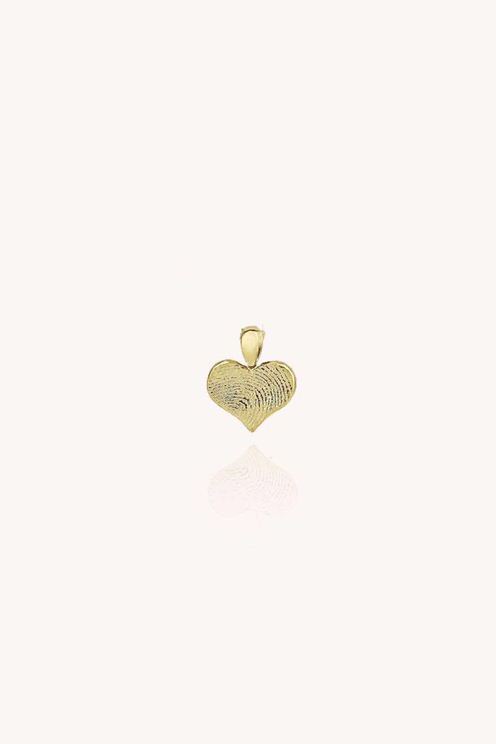 FINGERPRINT HEART PENDANT